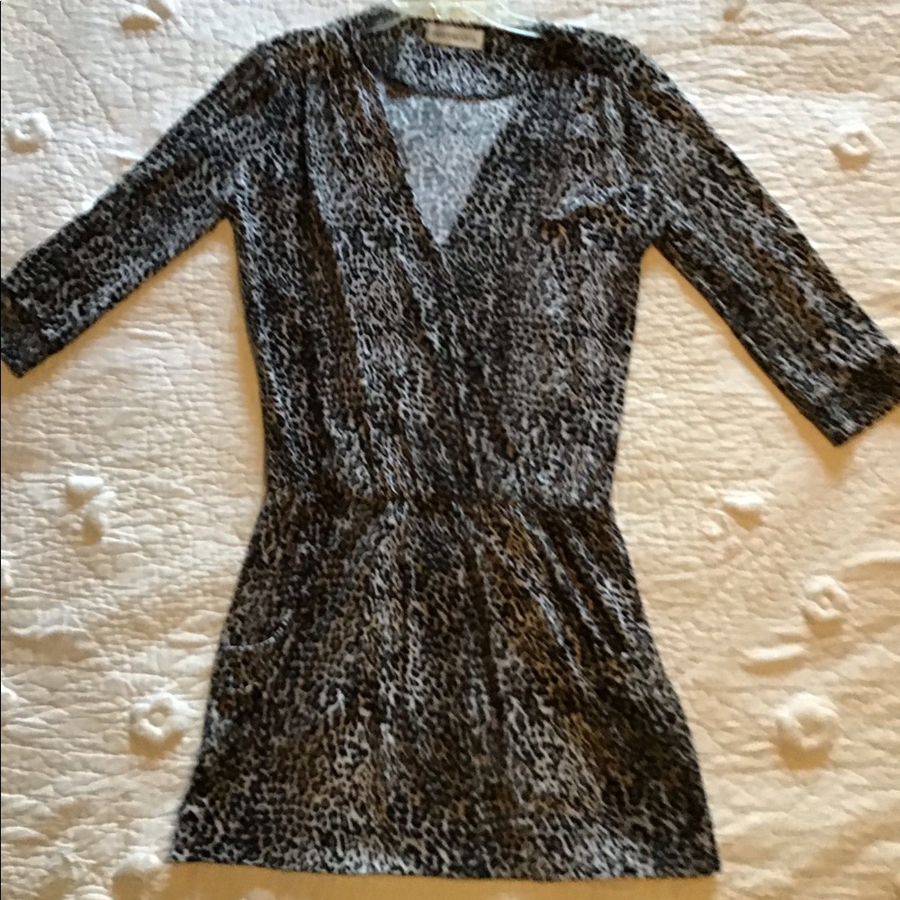 Trendy leopard print dress